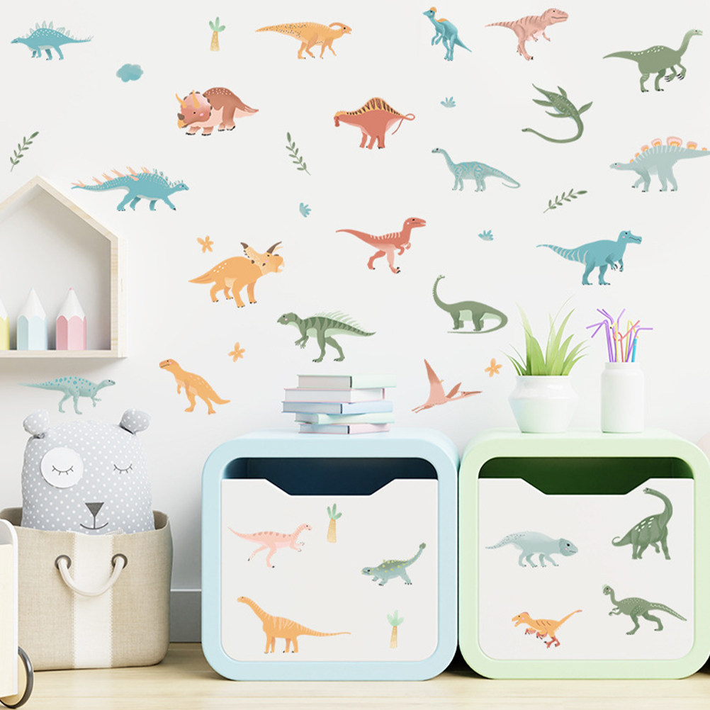 Wall Decal Nursery - Dinosaur Wall Sticker Decorative Supplies Nursery