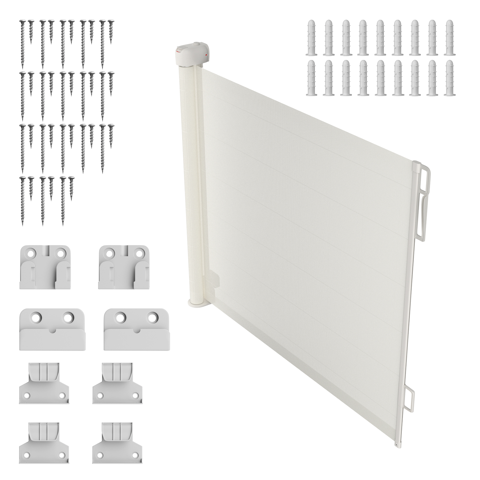 Baby Gate Extra Wide - Extra Wide Kids Pets Gate Retractable