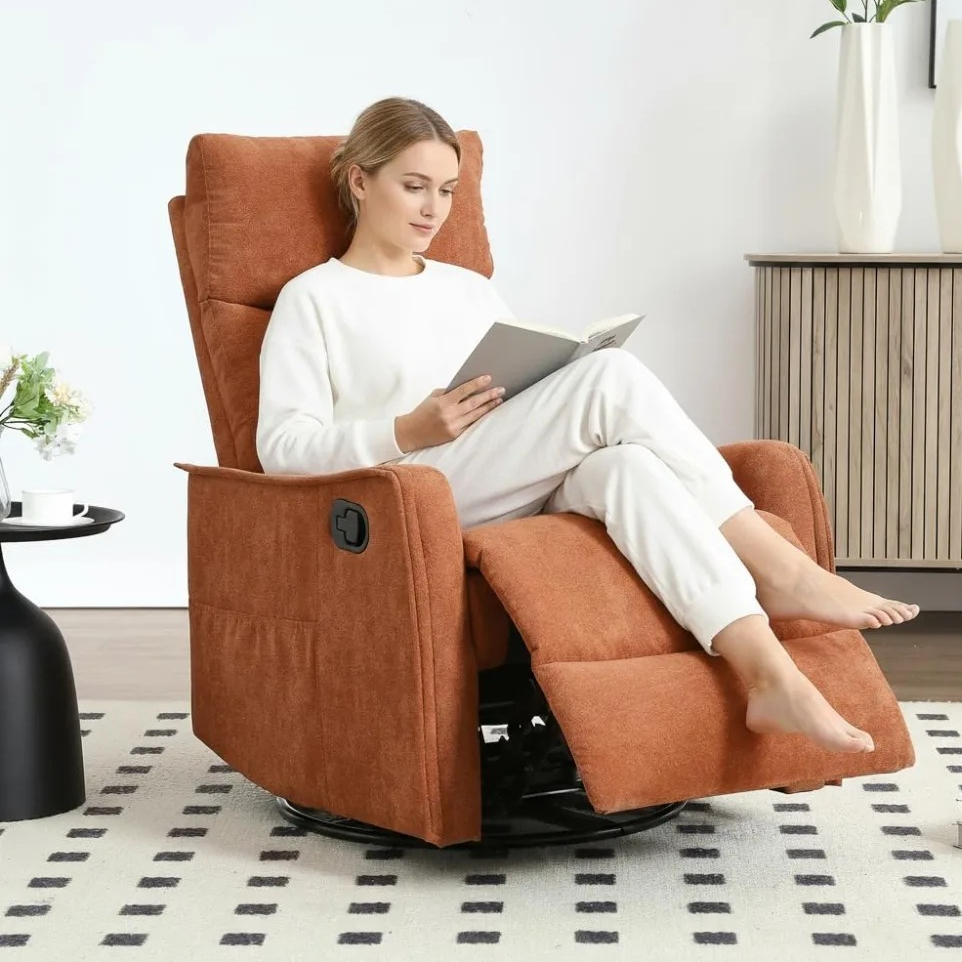 Rocking Chair Nursery - USA Shipping 360 Swivel Rocking Recliner