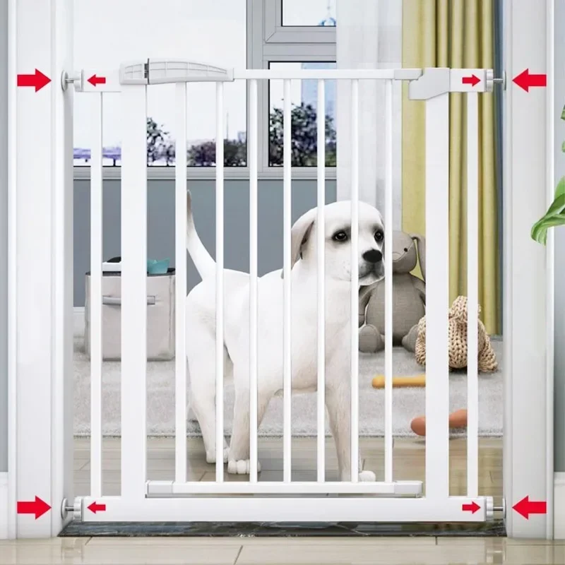 Baby Gate Extra Wide - Auto Close Dog Fence Gate Pet