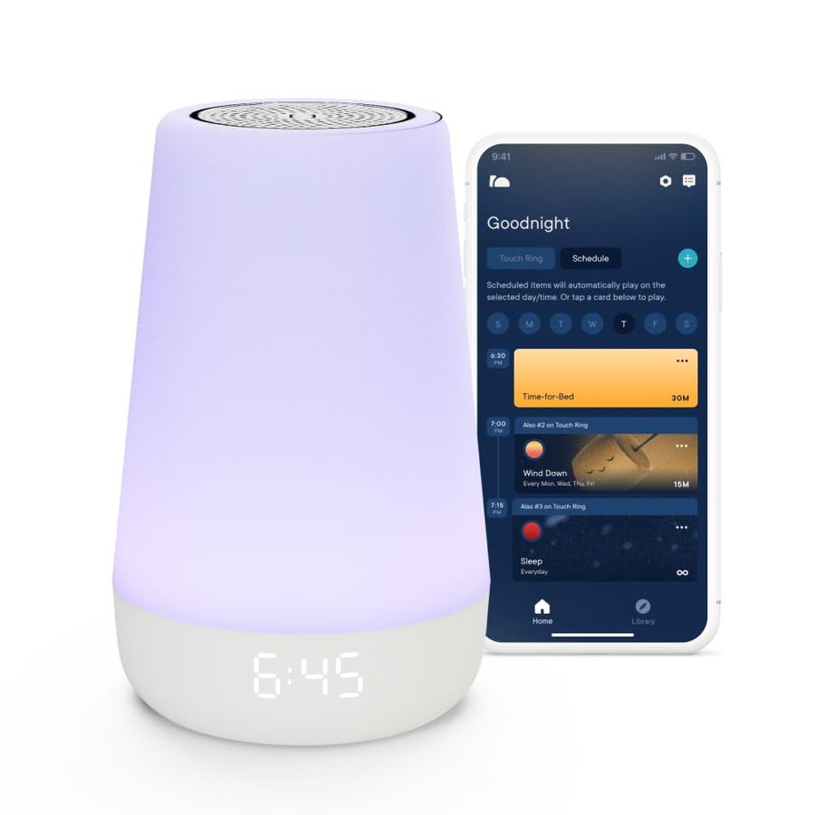 Sound Sleep Trainer Clock - Rest Baby Sound Machine, Night Light