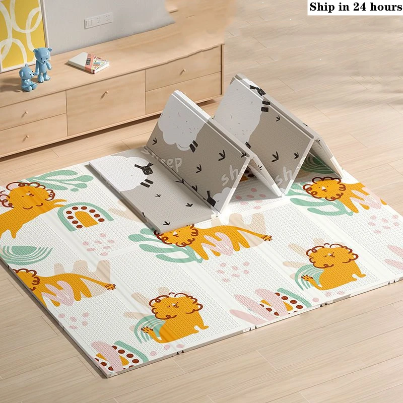 Baby Nursery Mat - Baby Play Mats Foldable Xpe Puzzle