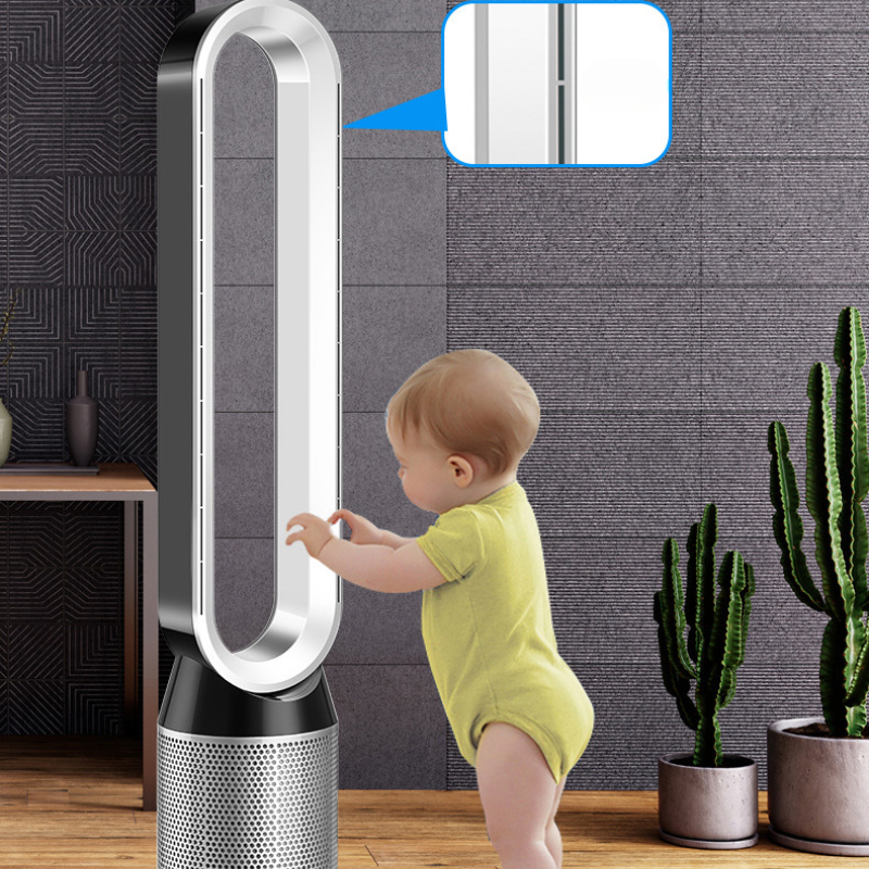 Baby Nursery Air Purifier - 42'' Bladeless Air Purifier Tower Fan