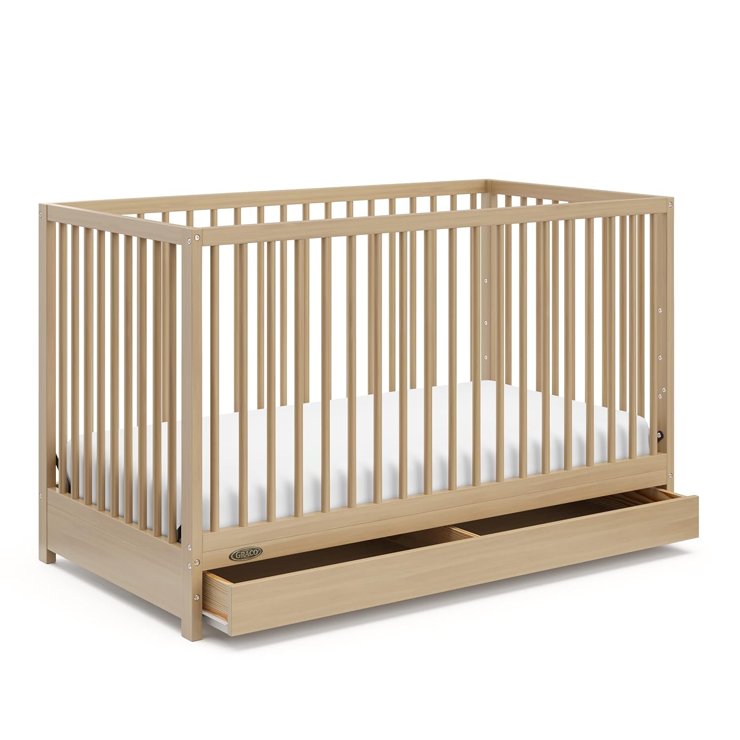 Baby Nursery Drawers - Graco Teddi 5-in-1 Convertible Crib with