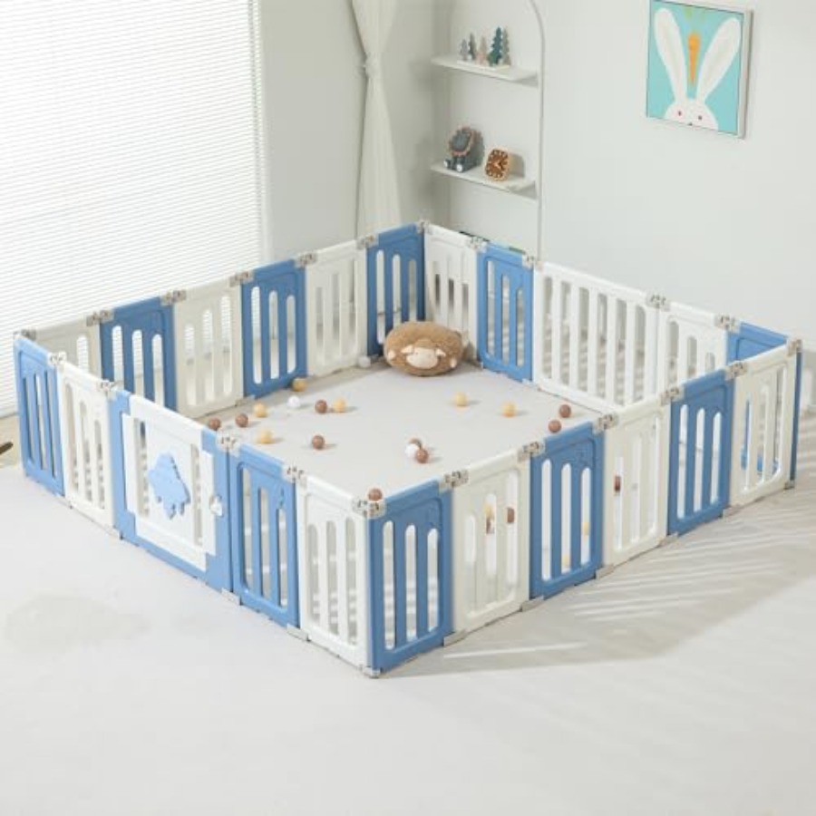 Baby Gate Extra Wide - Extra Large Baby Playpen - 22