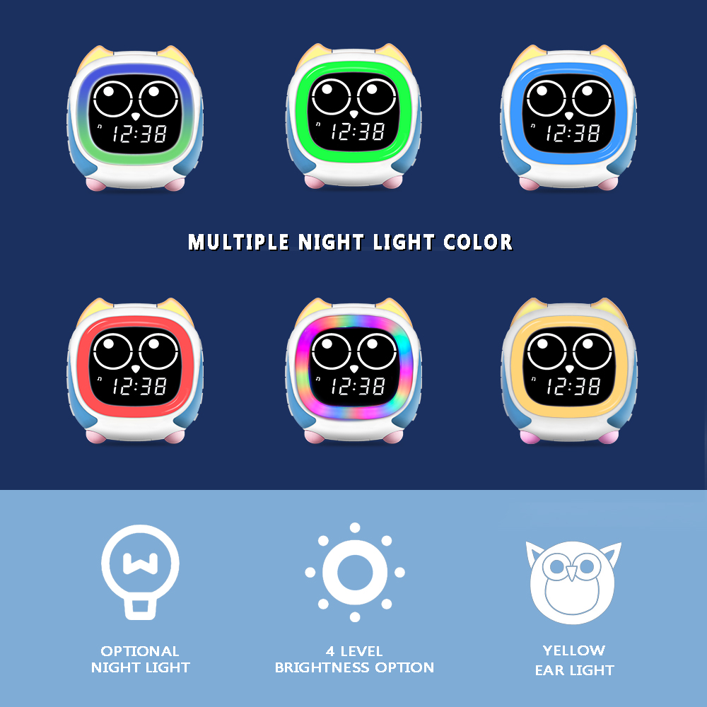 Addo Kids Owl Alarm Clock: Sun - Sound Sleep Trainer Clock incelemesi ve fiyatı