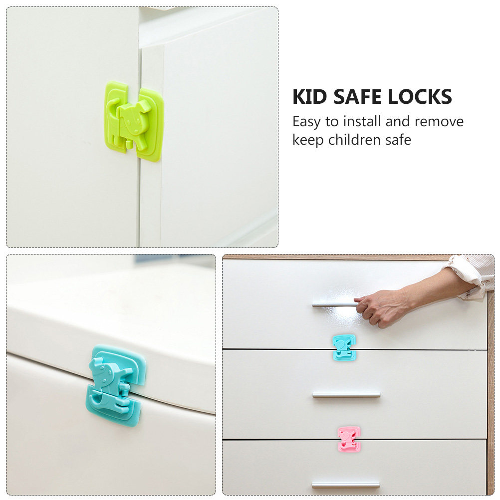 4Pcs Baby Safety Locks ABS Chi - Baby Nursery Drawers incelemesi ve fiyatı
