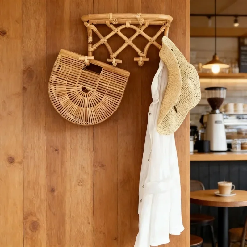 1pc Rattan Boho Kids Clothes H - Baby Nursery Wardrobe incelemesi ve fiyatı