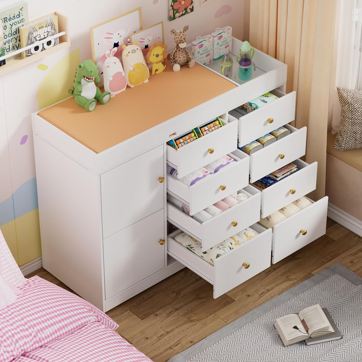 Changing Table Dresser, Baby C - Baby Nursery Dresser Changing Table incelemesi ve fiyatı