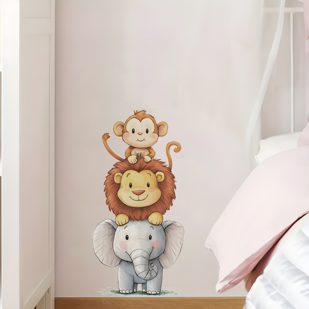 Cute Forest Animals Wall Stick - Wall Decal Nursery incelemesi ve fiyatı