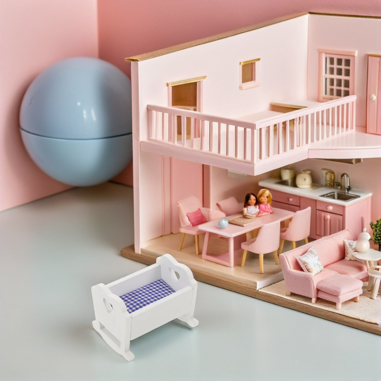 3Pcs Mini House Furniture Baby - Baby Nursery Furniture Sets incelemesi ve fiyatı