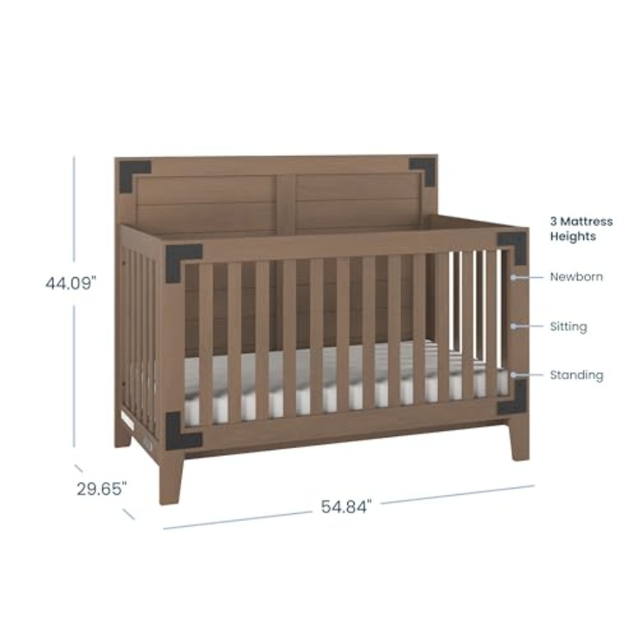Lucas Design 4-in-1 Convertibl - Baby Nursery Furniture Sets incelemesi ve fiyatı
