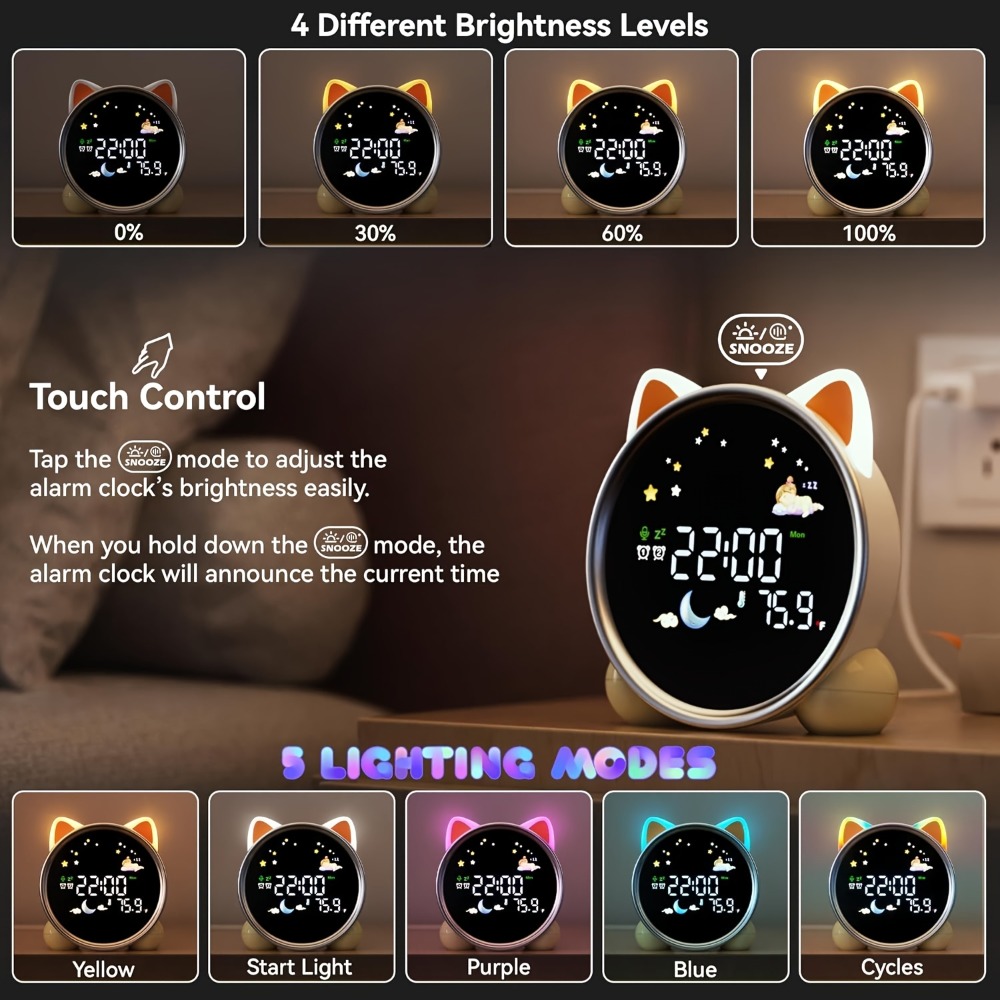 Kids Alarm Clock Ready to Rise - Sound Sleep Trainer Clock incelemesi ve fiyatı