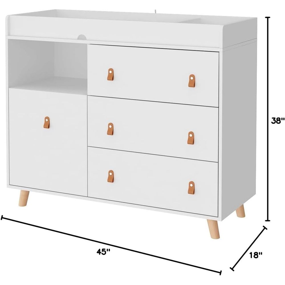 3-Drawer Premium Nursery Dress - Baby Nursery Drawers incelemesi ve fiyatı