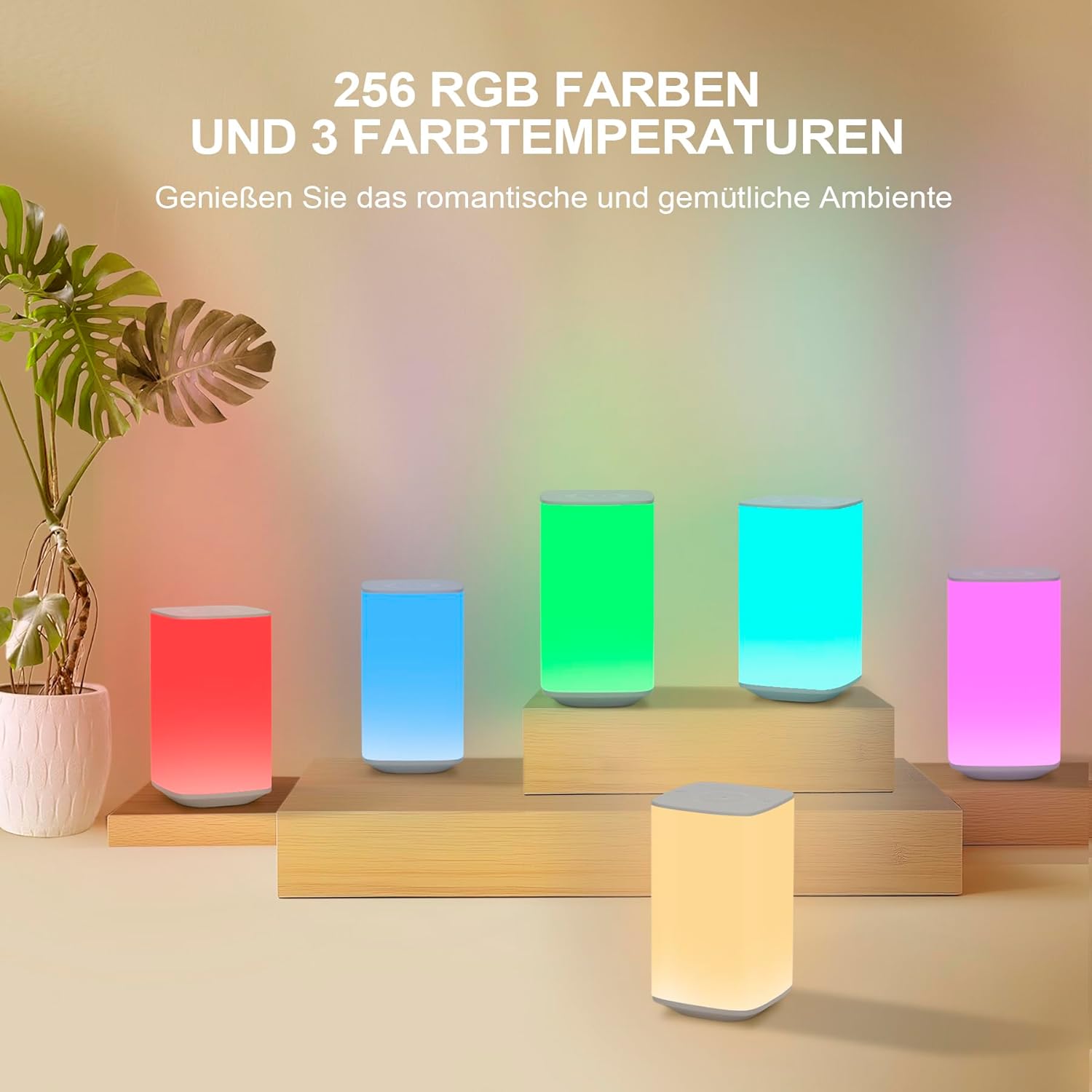 Dimmable Touch Lamp for Bedroo - Baby Nursery Colors incelemesi ve fiyatı