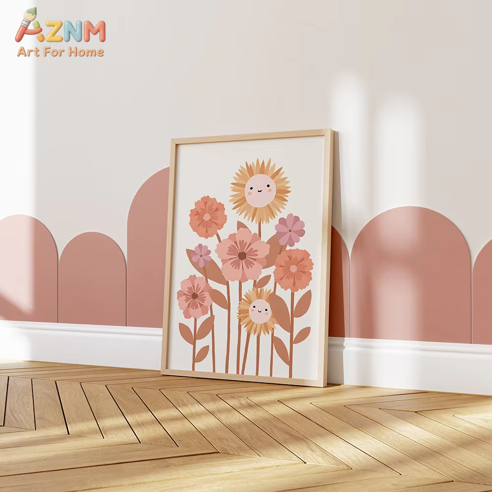 AZNM Boho Neutral Sun Flower R - Baby Nursery Neutral incelemesi ve fiyatı