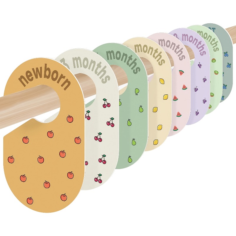 8pcs Baby Closet Dividers Nurs - Baby Nursery Wardrobe incelemesi ve fiyatı