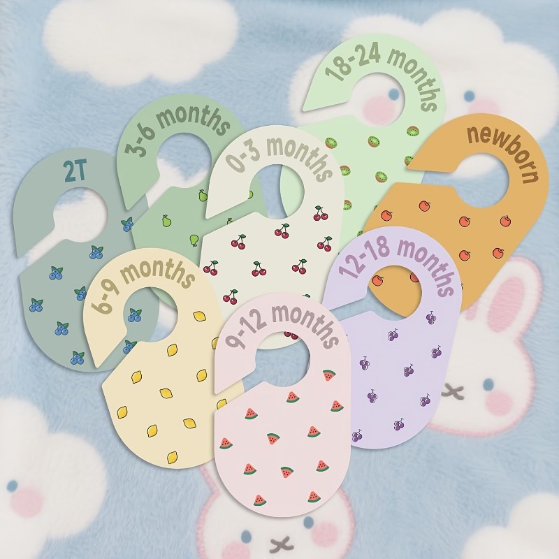 8pcs Baby Closet Dividers Nurs - Baby Nursery Wardrobe incelemesi ve fiyatı