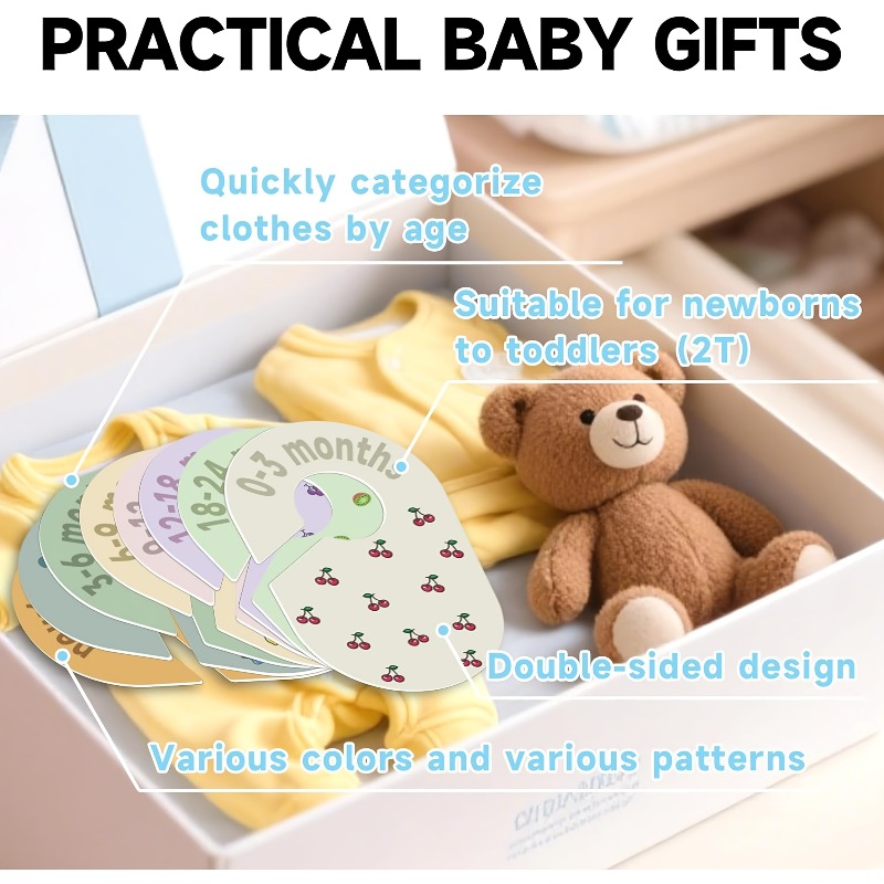 8pcs Baby Closet Dividers Nurs - Baby Nursery Wardrobe incelemesi ve fiyatı