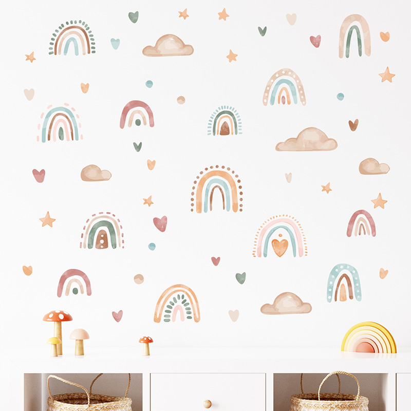 3Sheets/Set Bohemia Style Boho - Baby Nursery Furniture Sets incelemesi ve fiyatı