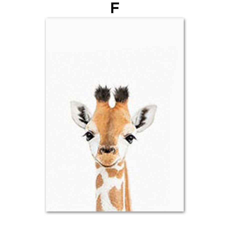 Baby Animal Nursery Wall Art P - Baby Zoo Nursery incelemesi ve fiyatı