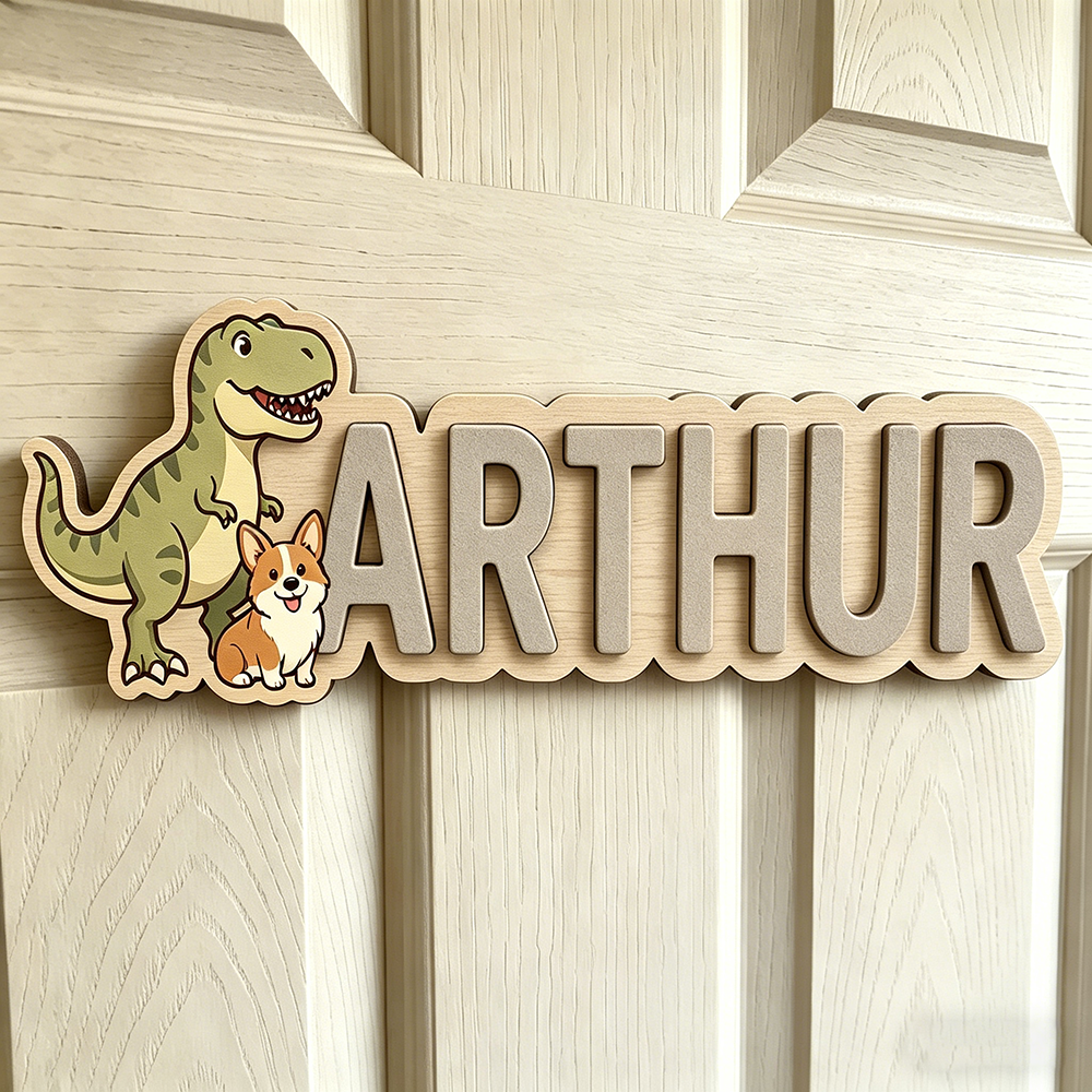 Whimsical Dinosaur & Puppy Cus - Baby Nursery Neutral incelemesi ve fiyatı