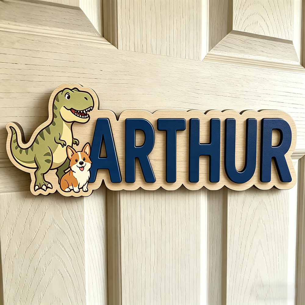 Whimsical Dinosaur & Puppy Cus - Baby Nursery Neutral incelemesi ve fiyatı