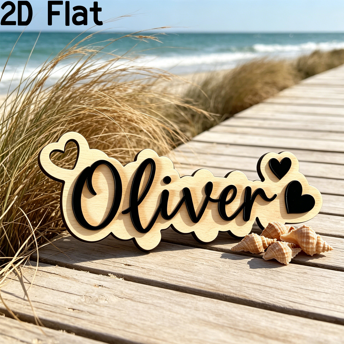 1Pc Custom Love Decor Wooden A - Baby Nursery Decorations incelemesi ve fiyatı