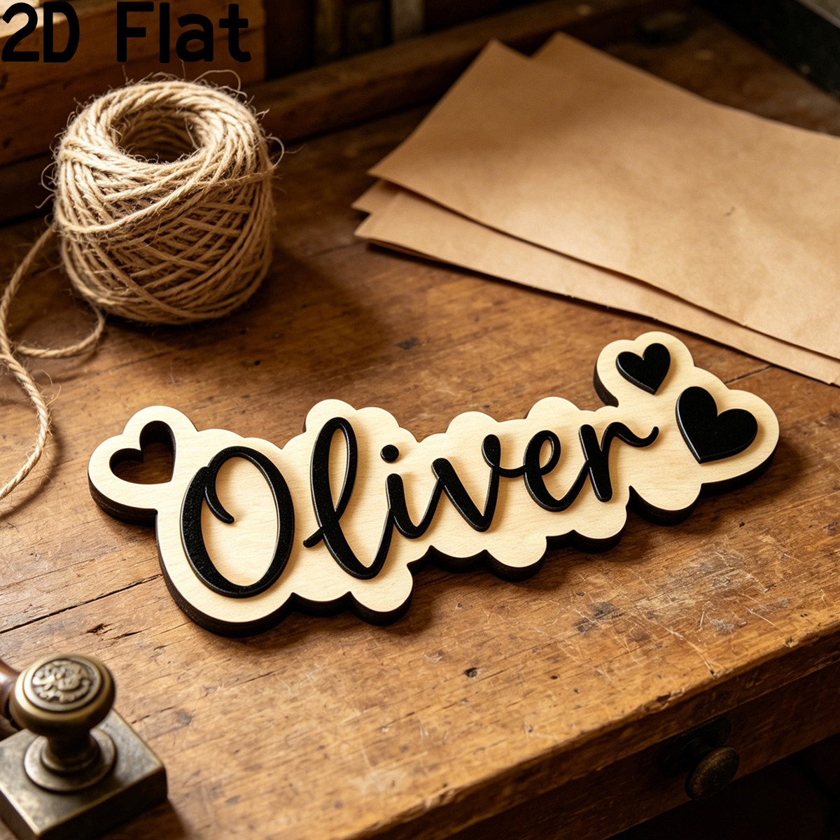 1Pc Custom Love Decor Wooden A - Baby Nursery Decorations incelemesi ve fiyatı