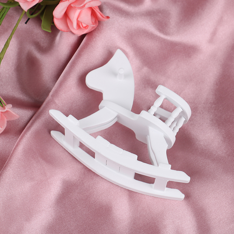 1/12 Dollhouse Miniature White - Rocking Chair Nursery incelemesi ve fiyatı