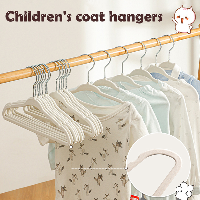 10/20pcs Velvet Hangers Non-Sl - Baby Nursery Wardrobe incelemesi ve fiyatı