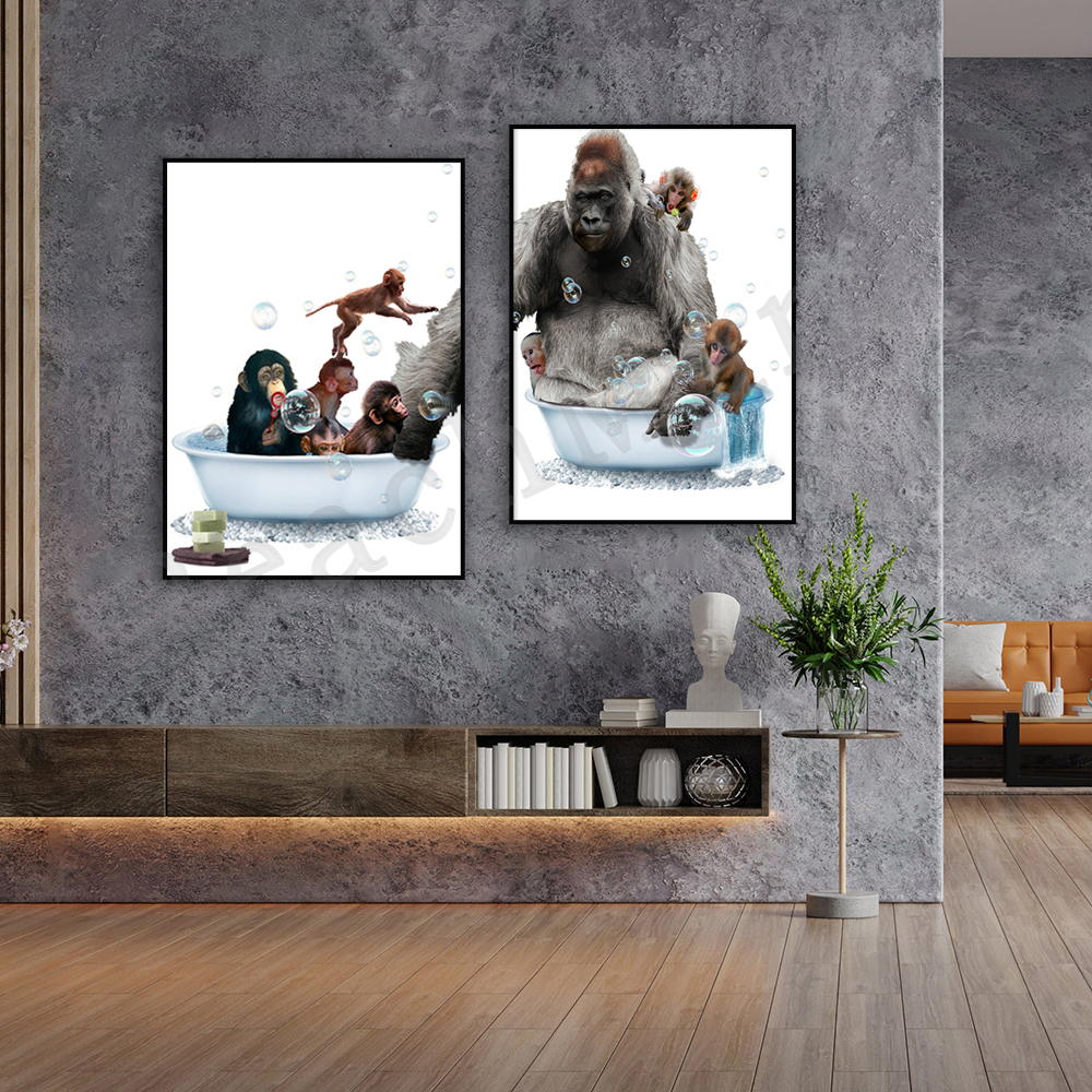 Gorilla Nursery Tub Print, Bab - Baby Zoo Nursery incelemesi ve fiyatı