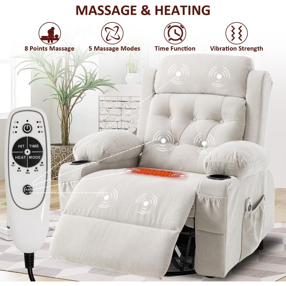 Rocker Swivel Recliner Chair w - Rocking Chair Nursery incelemesi ve fiyatı