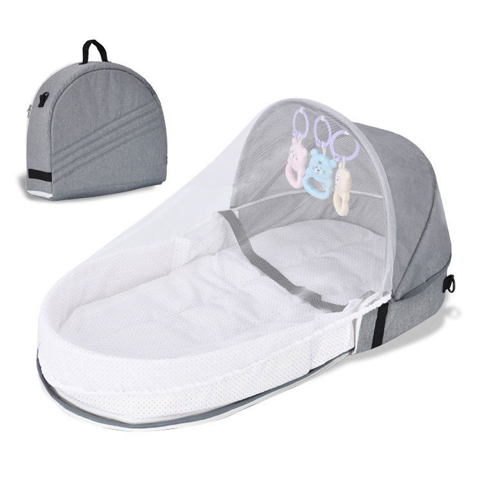 Portable Travel Baby Crib Fold - Rocking Chair Nursery incelemesi ve fiyatı