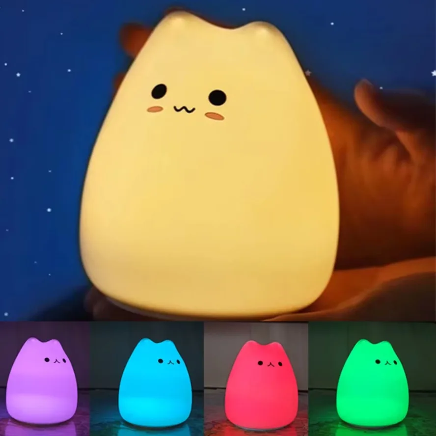LED Nigh tlight 7 Colors Soft  - Baby Nursery Colors incelemesi ve fiyatı