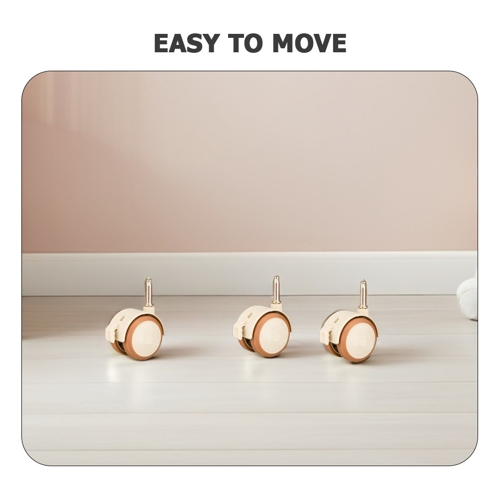 4Pcs Baby Crib Wheels Silent S - Baby Nursery Furniture Sets incelemesi ve fiyatı