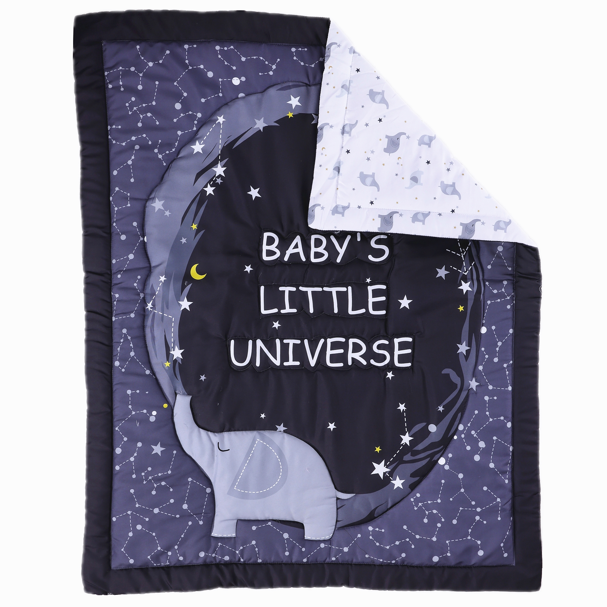 3Pcs Cosmic theme newborn Crib - Baby Nursery Themes Girl incelemesi ve fiyatı