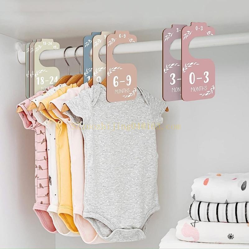 Set of 8 Baby Closet Wooden Di - Baby Nursery Wardrobe incelemesi ve fiyatı