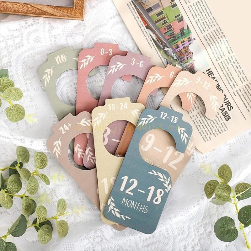 Set of 8 Baby Closet Wooden Di - Baby Nursery Wardrobe incelemesi ve fiyatı