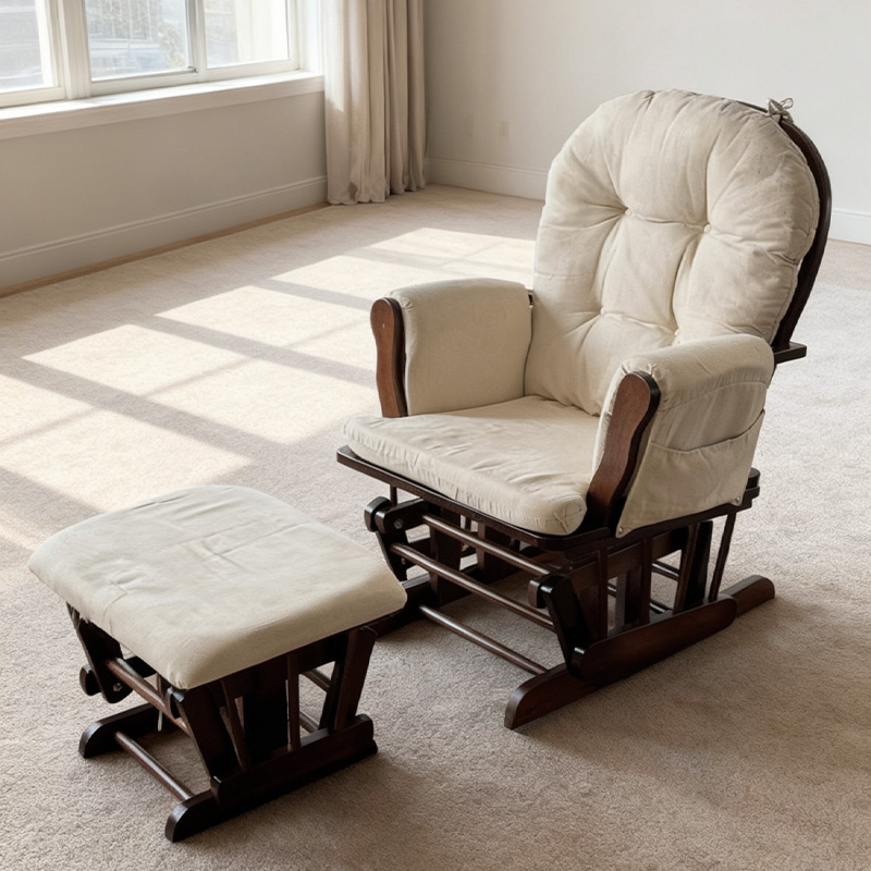 Modern Wood Maternity Mummy Nu - Rocking Chair Nursery incelemesi ve fiyatı