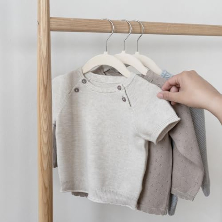Velvet Baby Hangers NonSlip Ha - Baby Nursery Colors incelemesi ve fiyatı