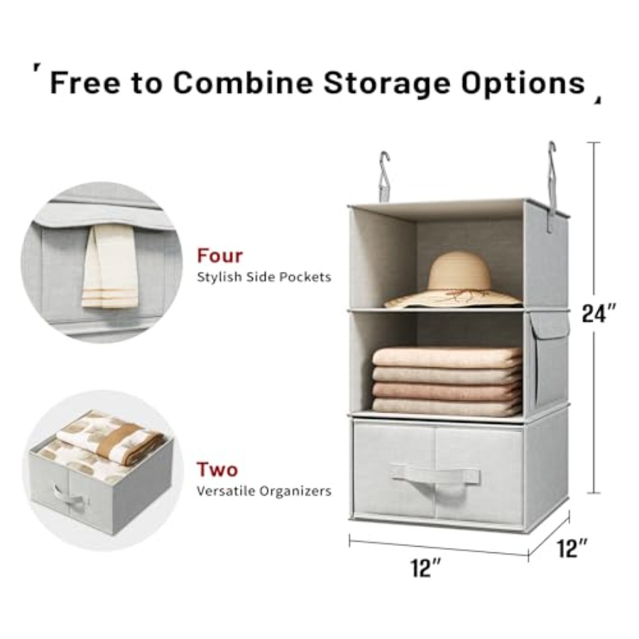 Hanging Clo Organizer, Set of  - Baby Nursery Drawers incelemesi ve fiyatı