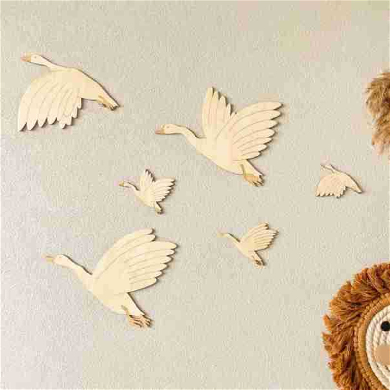 Wooden Cygnet Wall Sticker Set - Baby Nursery Furniture Sets incelemesi ve fiyatı