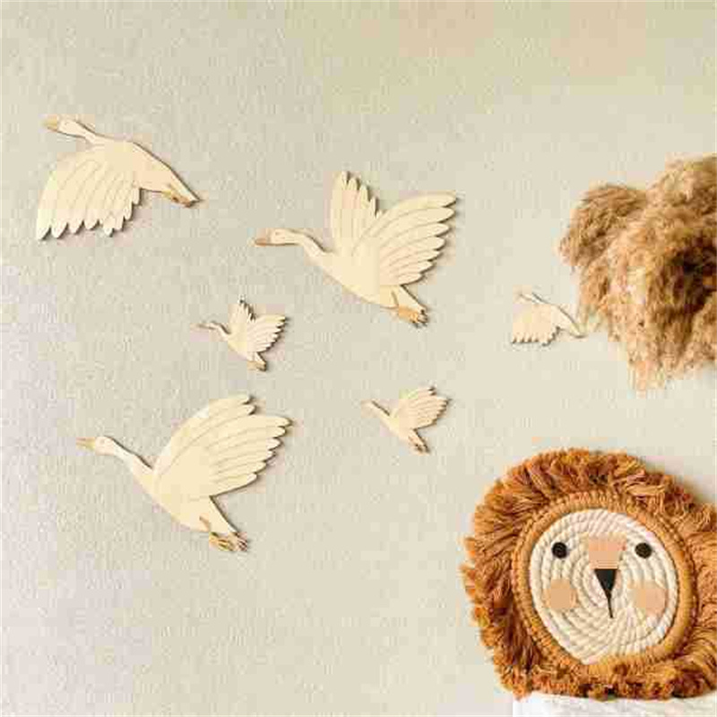 Wooden Cygnet Wall Sticker Set - Baby Nursery Furniture Sets incelemesi ve fiyatı