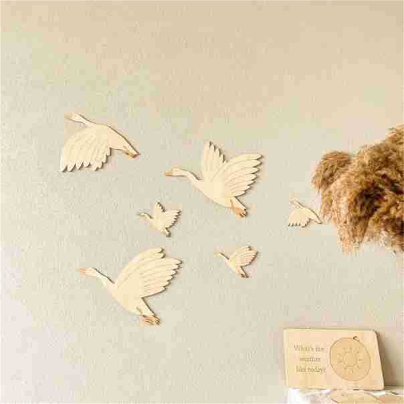 Wooden Cygnet Wall Sticker Set - Baby Nursery Furniture Sets incelemesi ve fiyatı