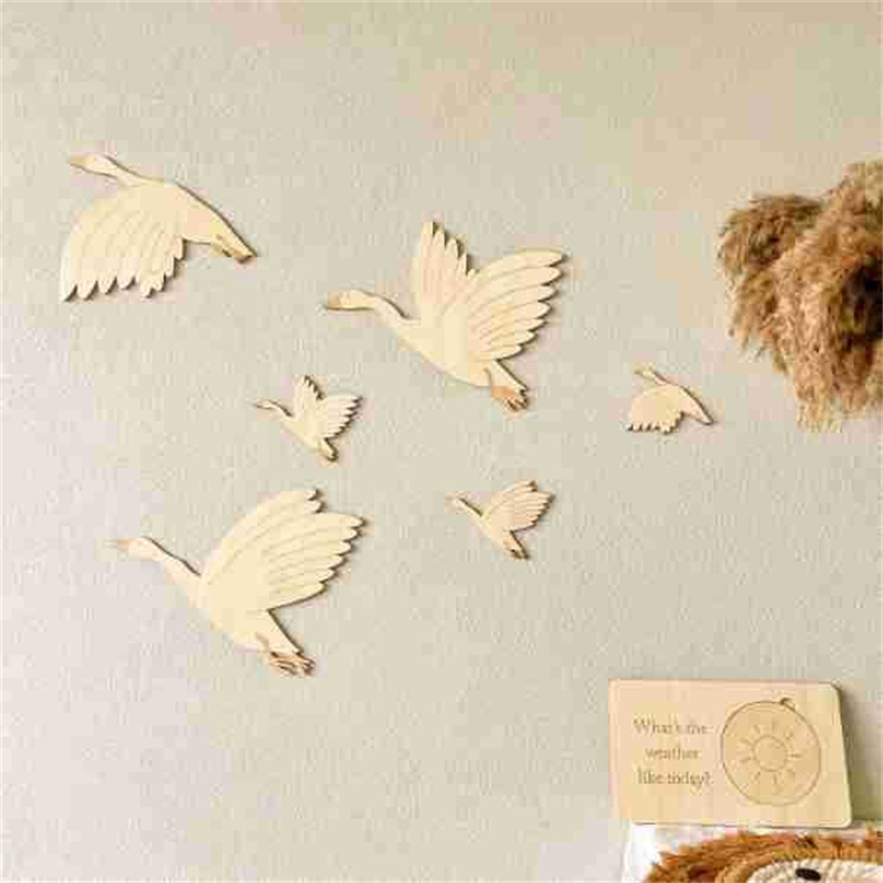 Wooden Cygnet Wall Sticker Set - Baby Nursery Furniture Sets incelemesi ve fiyatı