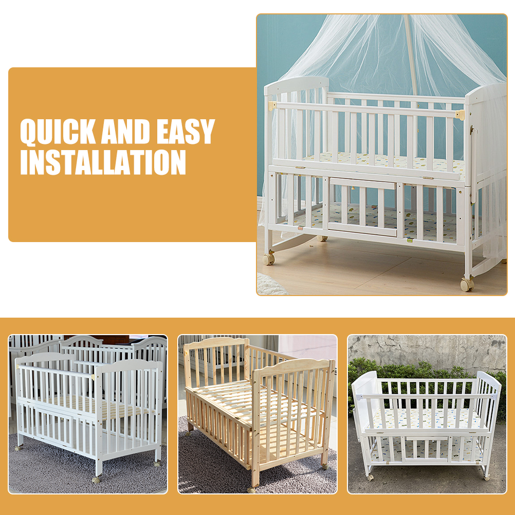 4 Pcs Silent Locking Crib Cast - Baby Nursery Furniture Sets incelemesi ve fiyatı
