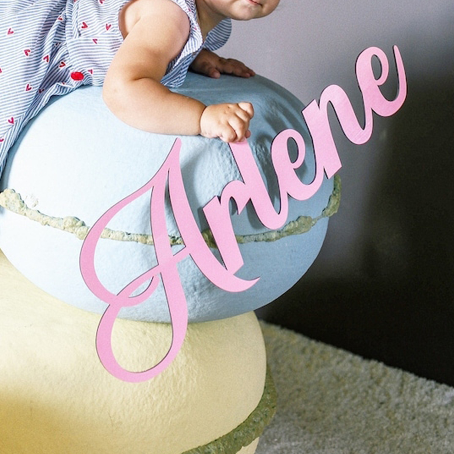 1pc Custom Wooden Name Sign,Cu - Baby Nursery Name Sign incelemesi ve fiyatı
