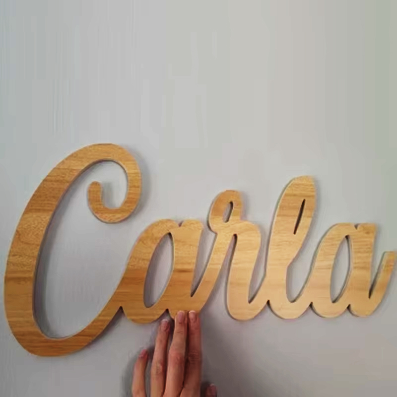 Custom Personalized Wooden Nam - Baby Nursery Name Sign incelemesi ve fiyatı