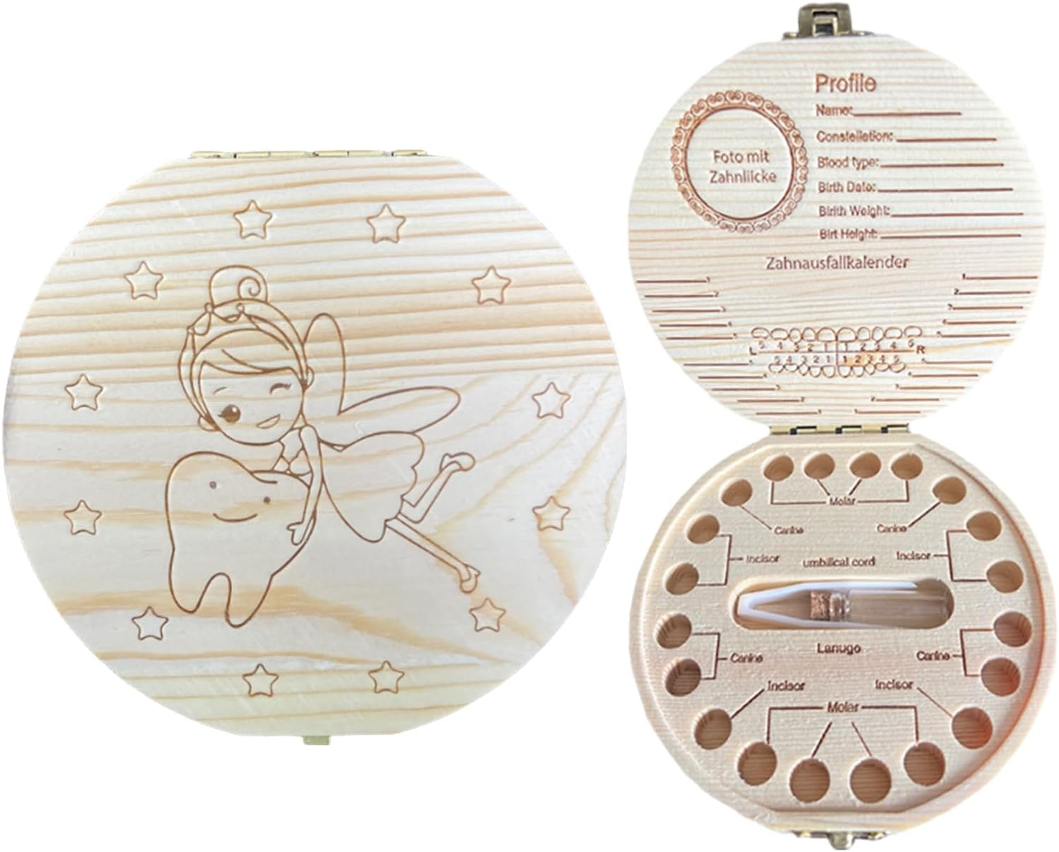 Milk Tooth Box, Tooth Keepsake - Baby Keepsake Box incelemesi ve fiyatı